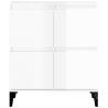 High Gloss White Sideboard - 60x35x70 cm | Hipomarket