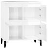 High Gloss White Sideboard - 60x35x70 cm | Hipomarket