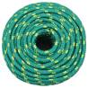 Boat Rope Green 12mm 250m - Durable Polypropylene for Sailing