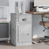 Side Cabinet with Drawer Concrete Grey 40x50x75 cm Engineered Wood Colour concrete grey Quantity in Package 1 Number of 1 
