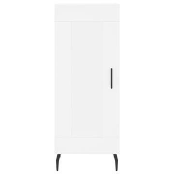 Elegant Highboard White 34.5x34x180 cm - Stylish Storage Solution