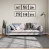 Shaggy Rug PAMPLONA High Pile Modern Grey 200x200 cm Colour grey Size 200 x 200 cm 