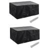 Garden Furniture Covers 2pcs 4 Person Poly Rattan 180x140cm Size 180 x 140 x 90 cm Quantity in Package 2 