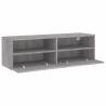 TV Wall Cabinet Grey Sonoma - Space-Saving Solution