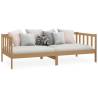 Day Bed Honey Brown Pinewood 90x200 cm | Hipomarket