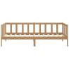 Day Bed Honey Brown Pinewood 90x200 cm | Hipomarket