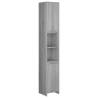 Grey Sonoma Bathroom Cabinet - Stylish & Spacious Storage