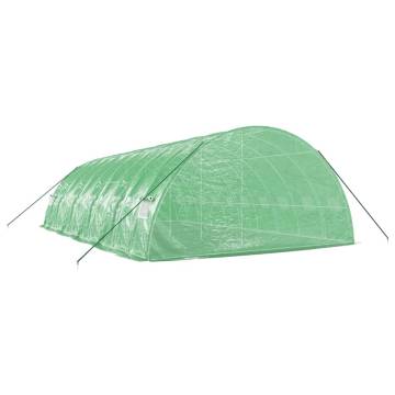 Greenhouse with Steel Frame Green 60 m² - Durable & Spacious