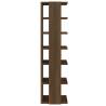 Shoe Racks 2 pcs Brown Oak | Stylish Storage Solution