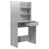 Dressing Table Set Grey Sonoma - Stylish Bedroom Furniture