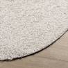 Shaggy Rug High Pile Modern Cream Ø 80 cm - Soft & Stylish