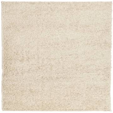 Shaggy Rug High Pile Modern Gold 240x240 cm | Hipomarket