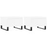 Stylish White Coffee Tables Set - 2 pcs | Hipomarket