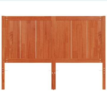 Wax Brown Headboard 150 cm - Solid Pine Wood | HipoMarket