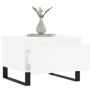 Stylish White Coffee Tables Set - 2 pcs | Hipomarket