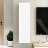 TV Cabinet White 30.5x30x110 cm Engineered Wood Colour white Quantity in Package 1 Height 110 cm 