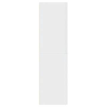 Stylish White TV Cabinet - 30.5x30x110 cm | HipoMarket