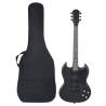 Electric Guitar for Beginner with Bag Black 4/4 39" Colour black Size 102 x 33 cm 