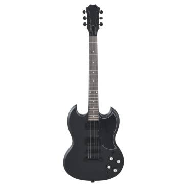 Beginner Electric Guitar with Bag - Matt Black 4/4 39" | HipoMarket