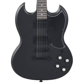 Beginner Electric Guitar with Bag - Matt Black 4/4 39" | HipoMarket