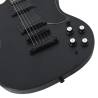 Beginner Electric Guitar with Bag - Matt Black 4/4 39" | HipoMarket