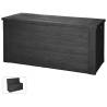 ProGarden Garden Storage Box 300L - Dark Grey | HipoMarket UK