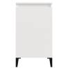 Bedside Cabinets 2 pcs High Gloss White | Stylish & Durable