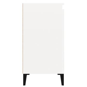 Bedside Cabinets 2 pcs High Gloss White | Stylish & Durable