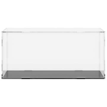 Transparent Acrylic Display Box 24x12x11 cm - Durable & Dustproof