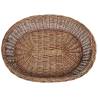 Natural Willow Dog Basket/Pet Bed 90 cm | Comfortable & Durable