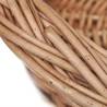 Natural Willow Dog Basket/Pet Bed 90 cm | Comfortable & Durable