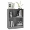 Bookshelf Grey Sonoma - Compact & Functional Storage Solution