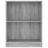 Bookshelf Grey Sonoma - Compact & Functional Storage Solution