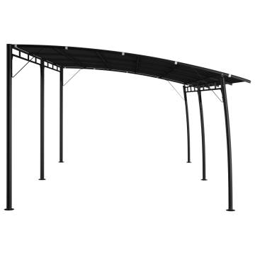 Garden Sunshade Awning 6x3x2.55m Anthracite - Hipomarket