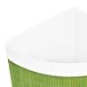 Bamboo Corner Laundry Basket Green 60L - Stylish Storage