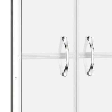 Shower Door Frosted ESG 76x190 cm - Stylish & Functional