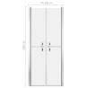 Shower Door Frosted ESG 76x190 cm - Stylish & Functional