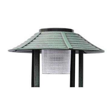 Bird Bath/Feeder with Solar Light - Garden Decoration