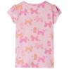 Kids' Light Pink Short Sleeve Pyjamas - Comfort & Style