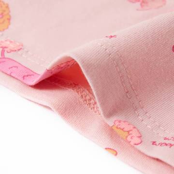 Kids' Light Pink Short Sleeve Pyjamas - Comfort & Style