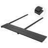 WPC Solid Decking Boards 16 m² 2.2 m Black – Durable & Stylish