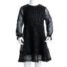 Stylish Kids' Black Long Sleeve Dress - Size 92 (1.5-2 yrs)