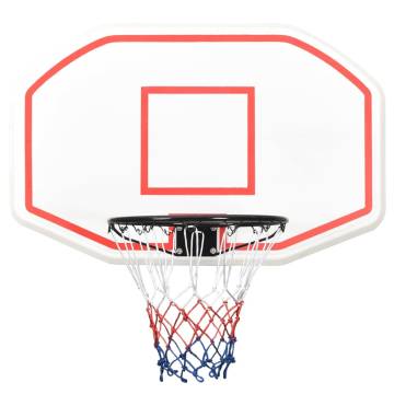 Basketball Backboard - Durable Polyethene 109x71 cm | HipoMarket