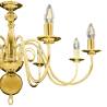 Chandelier Golden 8 x E14 Bulbs - Elegant Lighting for Your Home