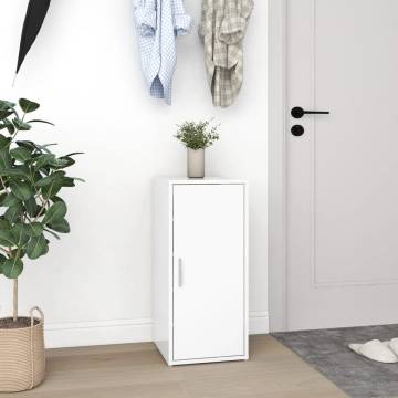 Shoe Cabinet White 32x35x70 cm - Durable Storage Solution