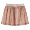 Kids' Soft Pink Glitter Skirt - Stylish & Comfortable