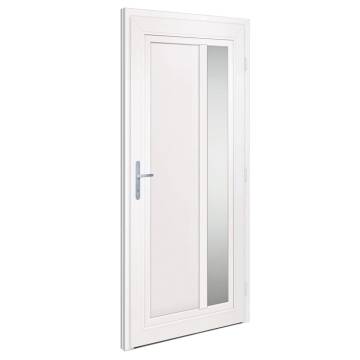 Elegant Anthracite PVC Front Door 98x208 cm - Secure & Stylish