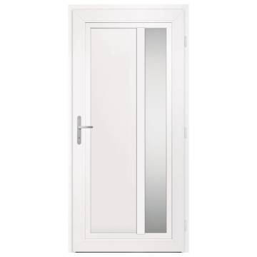 Elegant Anthracite PVC Front Door 98x208 cm - Secure & Stylish