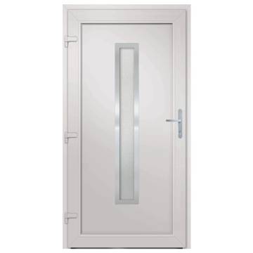 Front Door Anthracite 108x208 cm PVC - Stylish & Secure Entrance