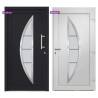 Front Door Anthracite 98x190 cm - Elegant & Secure Design